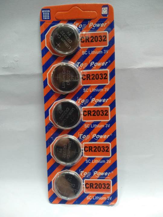 Top%20Power%20CR2032%203V%20Lithium%20Battery%203V%20Button%20Battery%20motherboard%20remote%20control%20Battery%205Pcs%20-%20Image%203