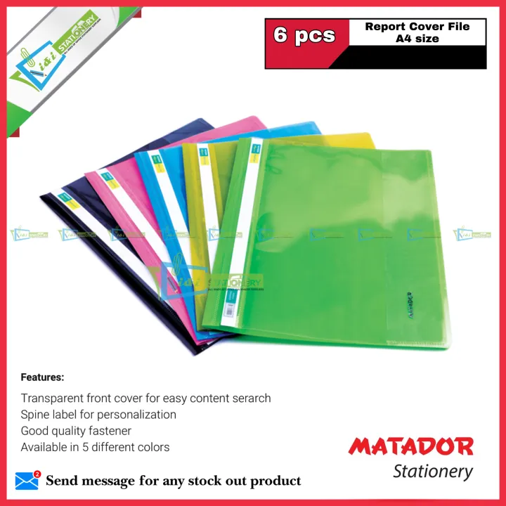 MATADOR%20Report%20cover%20file%20Random%20Color%206%20pcs%20-%20Image%202