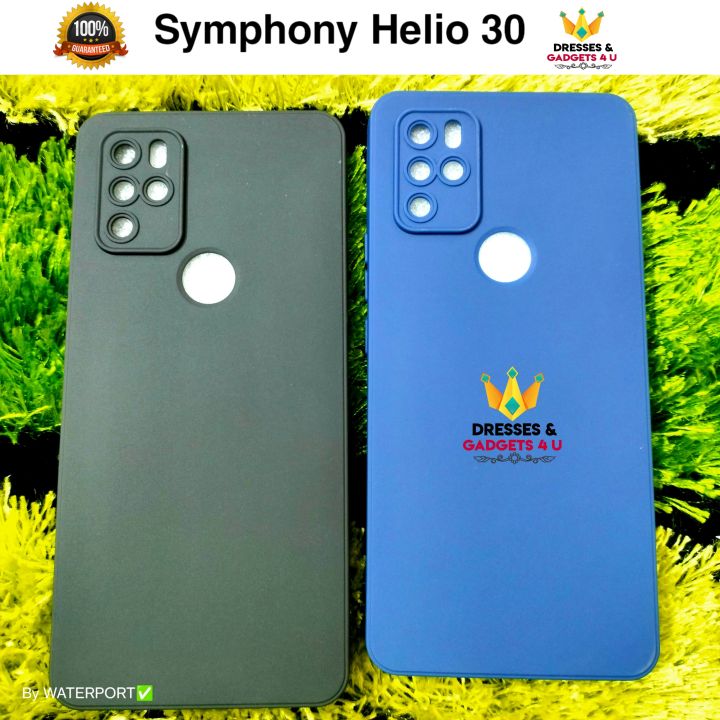 Silicone Back Cover with Carbon Fiber Texture For Symphony Helio 30 Back Cover Soft Premium Carbon Fiber Spigen Back Case SymphonyHelio30 Back Cover SymphonyHelio30 Back Case