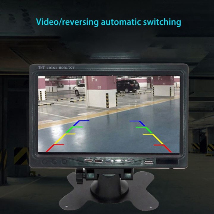 Mini%20TV%207%20Inch%20HD%20Monitor%20800X480%20Portable%20Car%20LCD%20Screens%20on%20DVD/CMMB%20Two%20Input%20for%20Passenger%20Cars%20Trucks%20-%20Image%204