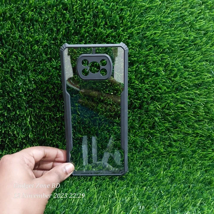 Xiaomi%20Poco%20X3%20NFC/Xiaomi%20Poco%20X3/Xiaomi%20Poco%20X3%20Pro%20Transparent%20Black%20Shockproof%20Camera%20Protective%20Premium%20Quality%20Back%20Cover%20-%20Image%202