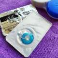 Bella Contact Lens - Contour Blue. 