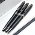 Halloween Luxury Matte Black 163 Metal Ballpoint Pen MB Blance Rollerball Pen High Quality Office School Writing Fountain Pens IWL666858Dolls Accessories. 
