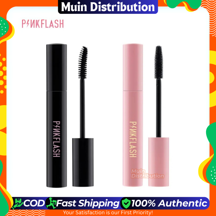 〽️ PinkFlash Mascara – Day & Night Waterproof Volume & Length Curl | Long-Lasting Smudge-Proof Lash Enhancing Mascara | Sold & Supplied by Muin Distribution