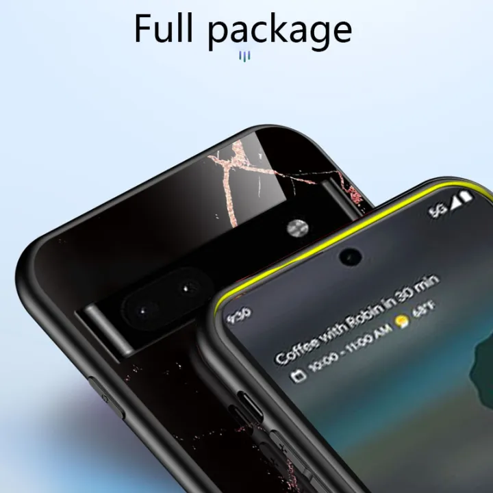 Biruiqu%20For%20Google%20Pixel%206A%20Shockproof%20Fashion%20Marble%20Tempered%20Glass%20Back%20Case%20Cover%20-%20Image%206