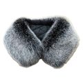 Qearlstar Women Faux Fur collar Scarf 55*15cm Luxury Soft Coats Hood Fur Decor Men Kids Fur Collar Wraps YC3. 