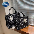 Disney Mickey New Women's Handbag Luxury Brand Fashion Women's Bag Cartoon Embroidery Large Capacity Travel Storage Handbag. 