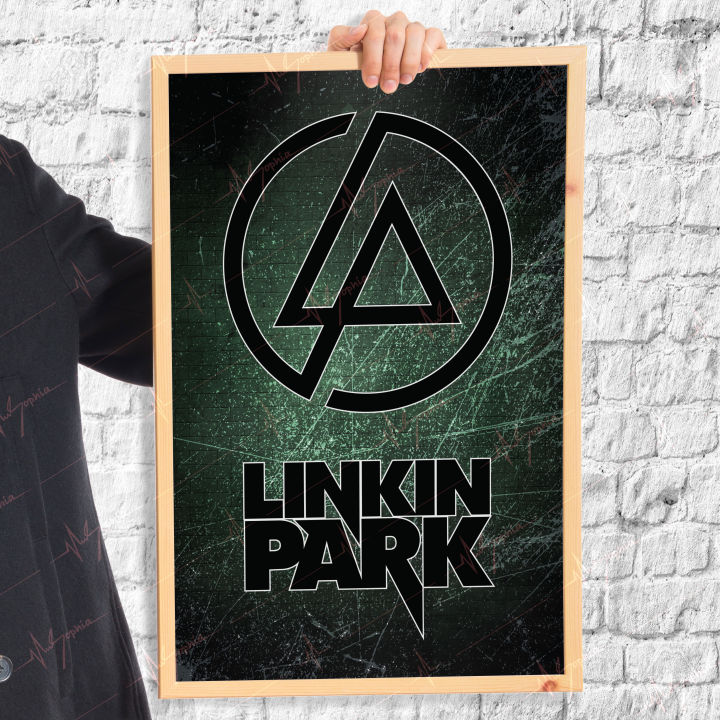 12x18 in Linkin Park Band Poster with Frame