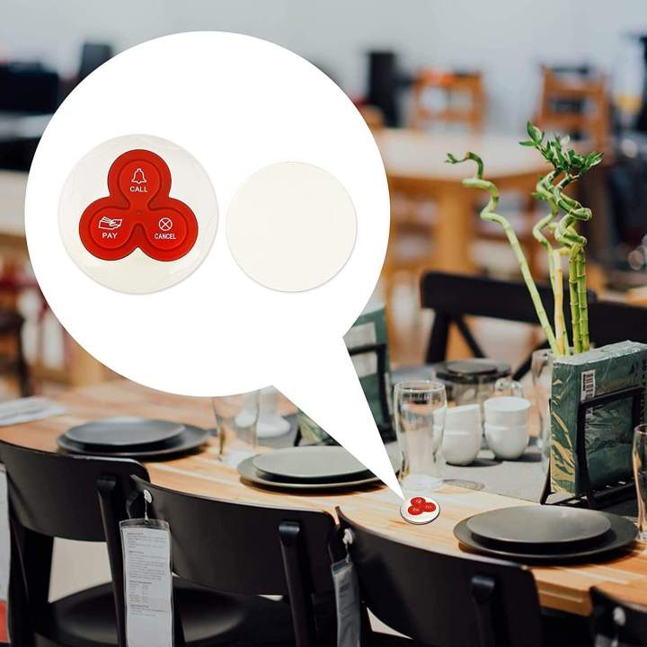 RETEKESS%20T114%20Restaurant%20Table%20Buzzer%20pager%20Waiter%20Service%20Calling%20Queue%20Wireless%20Caregiver%20System%2010%203-Key%20Push%20Button%20for%20Restaurant%20Nursing%20Home%20Cafe%20Bar%20-%20Image%206