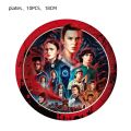 Stranger Things Birthday Party Decoration Balloon Disposable Tableware Plate Gift Bag Backdrop Stranger Things Party Supplies. 