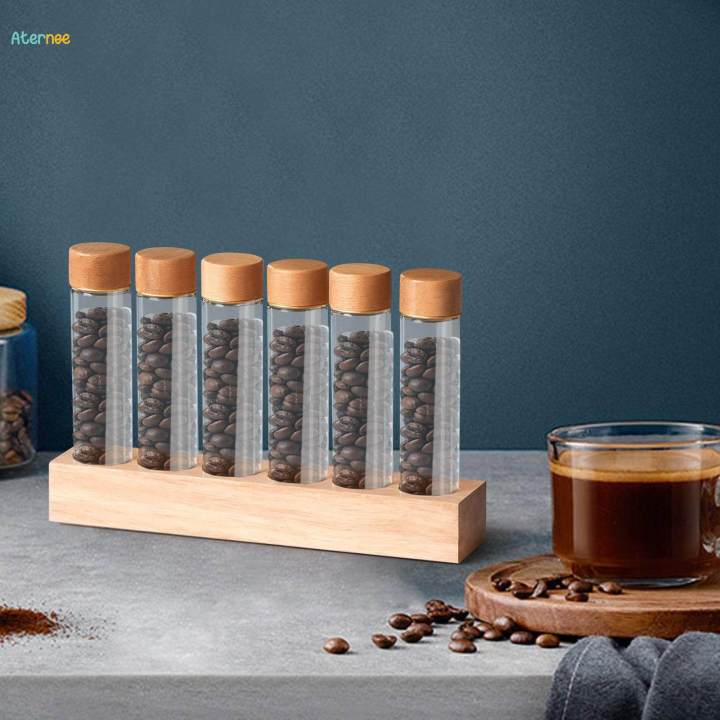 Coffee%20Bean%20Storage%20Tubes%20Coffee%20Beans%20Storage%20Containers%20for%20Kitchen%20Cafe%206%20high%20glass%20-%20Image%205