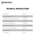 Fantech HG28 Portal 7.1 Virtual Surround Sound Gaming Headset with RGB Lighting Effect, Clear and Comfortable Sound. 