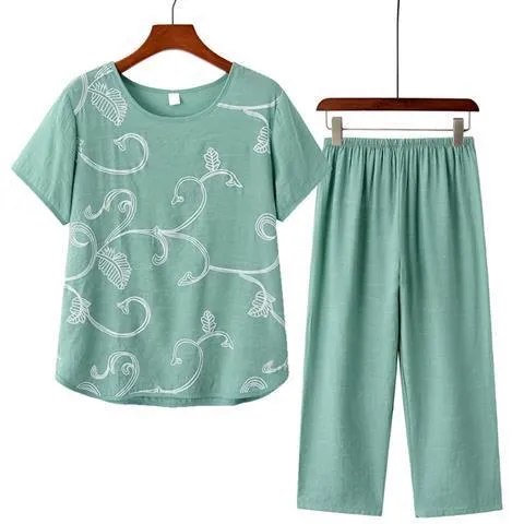 Middle-Aged%20and%20Elderly%20Women's%20ClothingTSummer%20Imitation%20Cotton%20and%20Linen%20Mother's%20Clothes%20Two-Piece%20Suit%20Mother-in-Law60Years%20Old70GrandmaTT-shirt%20Pants%20-%20Image%202