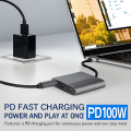 3-in-1 Type C to USB-C 4K HDMI USB 3.0 | Hub Adapter Cable for Apple Macbook Pro. 