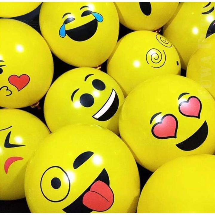 Emoji Ballon - 20 Piece