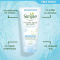 Simple Face Wash - Simple Water Boost Micellar Facial Gel Wash 150ml. 