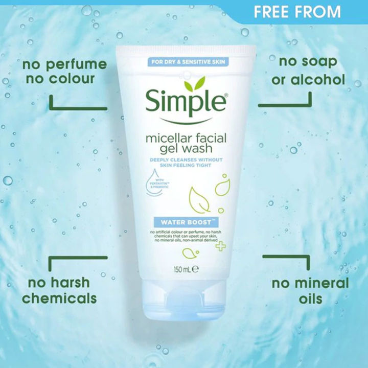 Simple%20Face%20Wash%20-%20Simple%20Water%20Boost%20Micellar%20Facial%20Gel%20Wash%20150ml%20-%20Image%206