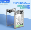 ORICO 2139U3 2.5 inch HDD Case Sata to USB 3.0 Transparent Box Hard Drive HD Disk SSD Enclosure For Laptop SSD HDD 4TB Supported.. 