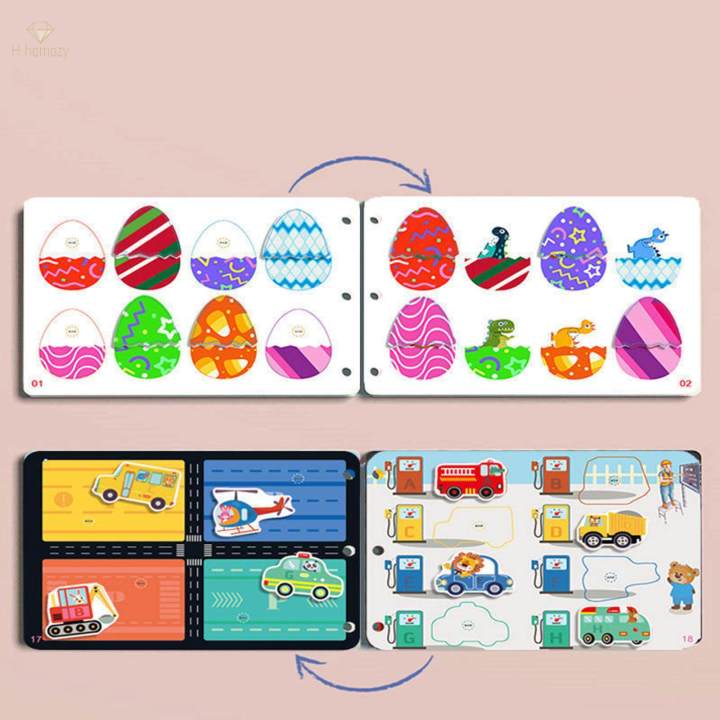 Educational%20book%20Montessori%20Toys%20Fine%20Motor%20Skills%20Gift%20Matching%20Puzzle%20Game%20Educational%20Sensory%20for%201-3%20Year%20Old%20Toddlers%20Preschool%20Children%20Kids%20-%20Image%205