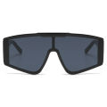 New Fashion Big Frame One Piece Lens Sunglasses Outdoor Street Casual Cycling Glasses For Men And Women. 
