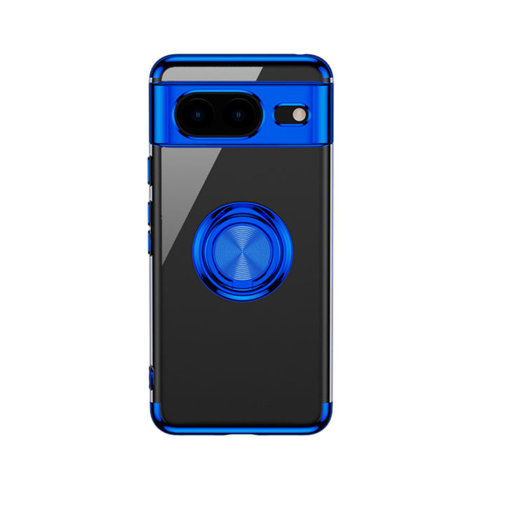 Applicable%20Google%20Pixel%208%20Phone%20Case%20Google%208Pro%20Electroplating%20Transparent%20Protective%20Cover%20Ring%20Magnetic%20Car%20New%20-%20Image%205