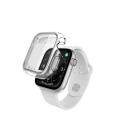 X-Doria Defense 360x Bumper Case for Apple Watch 44mm - Transparent. 