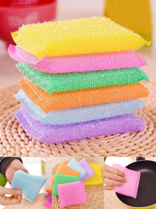 majoni,Soft%20Sponge%20Dish%20Washer%20Pad%20(4%20pcs)-%20Multicolor%20-%20Image%206