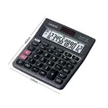 Casio MJ-120D Solar and Battery Powered Basic Calculator - Black. 