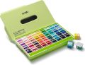 HIMI Twin Cup Jelly Gouache Paint Set, 72 Colors 12g, Jelly Cup Design, Non Toxic Paint for Canvas and Paper, Art Supplies for Professionals (72 Colors).