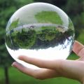C2 Clear Lens Globe Crystal Glass Ball Stand 60mm 70mm 80mm Lensball for Sphere Photography Decoration Home Decorative Balls SnowWhite.
