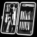 Premium Quality Pedicure Set Professional//12pcs//Stainless Steel Nail Cutting Machine Kit Tool. 