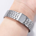 For Casio F-91W Meta Strap 18mm Stainless Steel Bracelet Casio Ae 1200wh for AE1300 AQ230 F105 F108 A158W A168 Bands Replacement. 