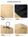 Zhao Lusi Same Style Sun Protection Hat Women's Summer Korean-Style UV-Proof Sun Hat Thin Quick-Drying Bucket Hat. 