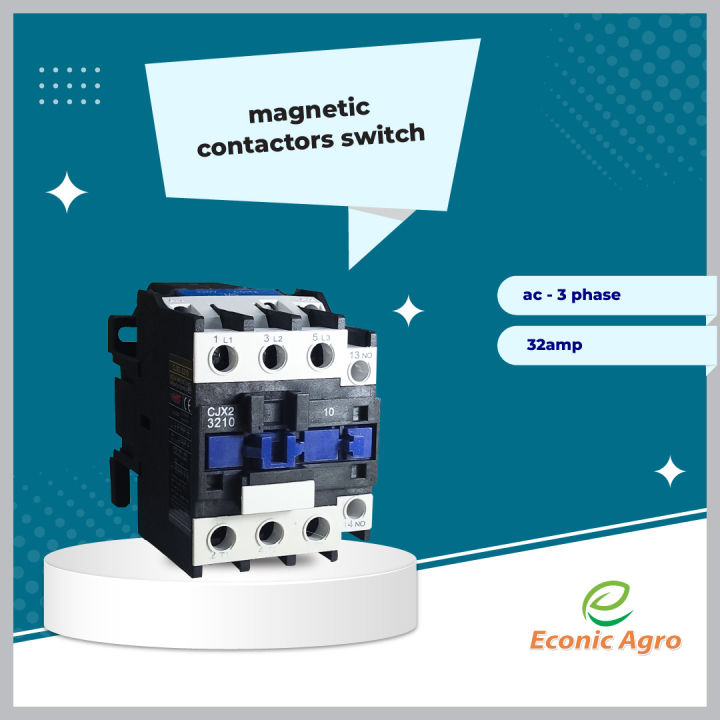 magnetic contactors switch ac 3 phase 32amp | Daraz.com.bd