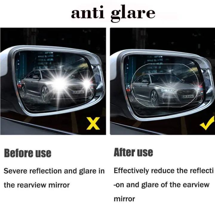 %E3%80%90Ready%20Stock%E3%80%91%202PCS%20Car%20Rearview%20Mirror%20Anti-Fog%20Film%20Anti-glare%20Waterproof%20Rainproof%20Film%20-%20Image%203