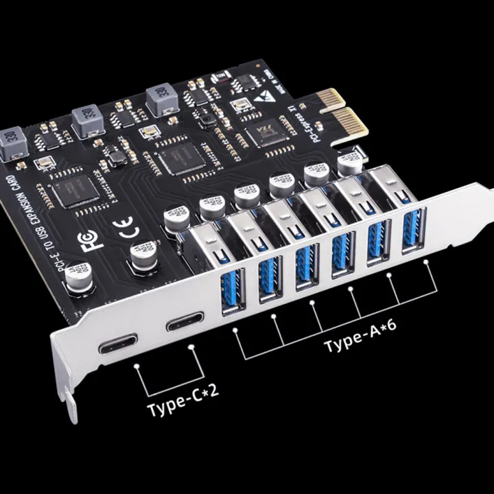 PCIE%20To%20USB%20Controller%20Card-1%20*%20PCIE%20Adapter%20Card-black%20-%20Image%203