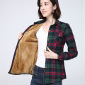 2023 Winter New Plus Thick Women's Warm Plaid Shirt Coat Lady Casual Fleece Velvet Jacket Tops Hot Women Clothes Outerwear. 