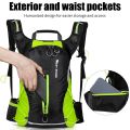West BIKING cycling backpack travel equipment - orange. 