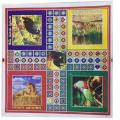 Ludo Board with Guti, Chhakka - Large. 