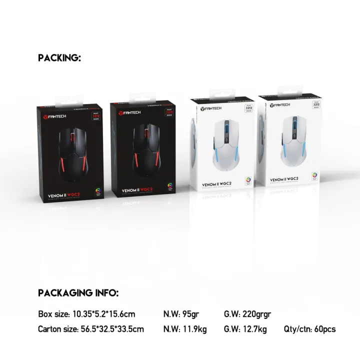 FANTECH%20WGC2%20VENOM%20II%202.4G%20Wireless%20Gaming%20Mouse%20Pixart%203212%202400DPI%20RGB%20Rechargeable%20Mouse%20Ergonomic%20Mice%20For%20Laptop%20PC%20BLACK%20-%20Image%209