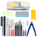 Multiple models 3D Printer Tool Kit Trimming Knife Scraper Cleaning Needle Tweezers Pliers Deburring Kit DIY 3D Printing Tools.