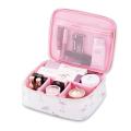 Portable Makeup Cosmetic Bag - Travel Makeup Storage Brush Bag Pouch. 