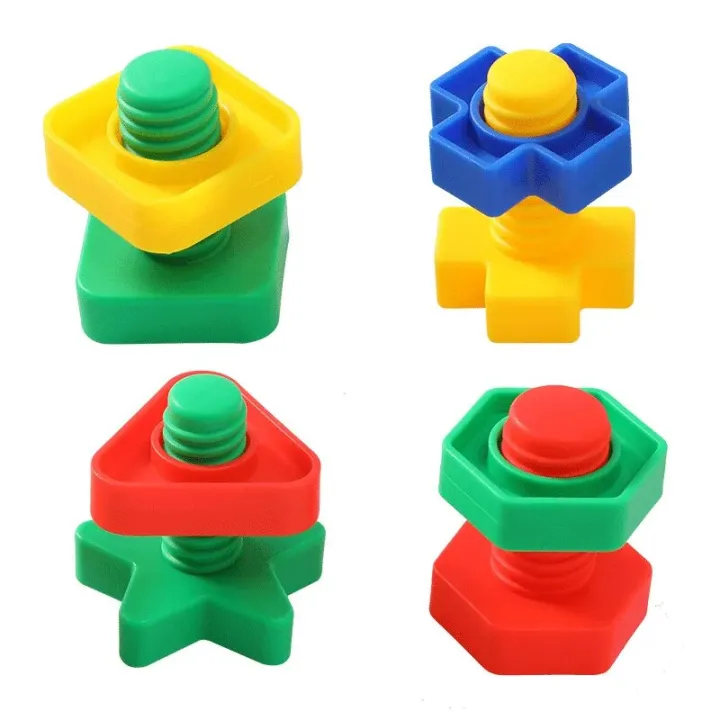 Kids%20Puzzle%20Toys%20Plastic%20Nuts%20Screws%20Matching%20Combination%20Baby%20Assembly%20Hands-on%20Screw%20Shape%20Large%20Particles%20Montessori%20Toy%20-%20Image%205