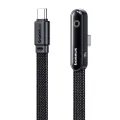 Baseus MVP 3 Fast Charging Cable Type-C to Type-C 100W – 1M - Black.