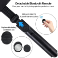 Xt02Bluetooth Extendable Selfie Stick with Wireless Remote for Making TikTok, Vlog Videos and Tripod Stand Selfie Stick for for Mobile and All Smart Phones-b Arham Gedget. 