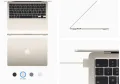 Apple MacBook Air M2 Chip 8-Core CPU 8-Core GPU 13.6-inch Liquid Retina display with True Tone 8GB RAM 256GB SSD STAR LIGHT - Laptop. 