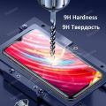 Realme C85 Tempered Glass 3 in 1 Screen Protector for Realme C85 Pro C75 C71 Tempered Glass with Camera Lens Glass Protector. 