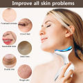 Facial Lifting Device EMS Neck Facial Eye Massage Face Slimmer Skin Tighten Wrinkle Anti Aging Face Massager Double Chin Remover.