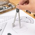 8pcs set Geometry Protractor Drawing School Eraser Compasses Set Math Eraser Ruler For Students high quality MuXiaRe. 