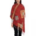 Printed Cal Antique Turkish Kilim Scarf Women Men Winter Fall Warm Scarves Bohemian Vintage Persian Carpet Tribal Shawl Wrap. 